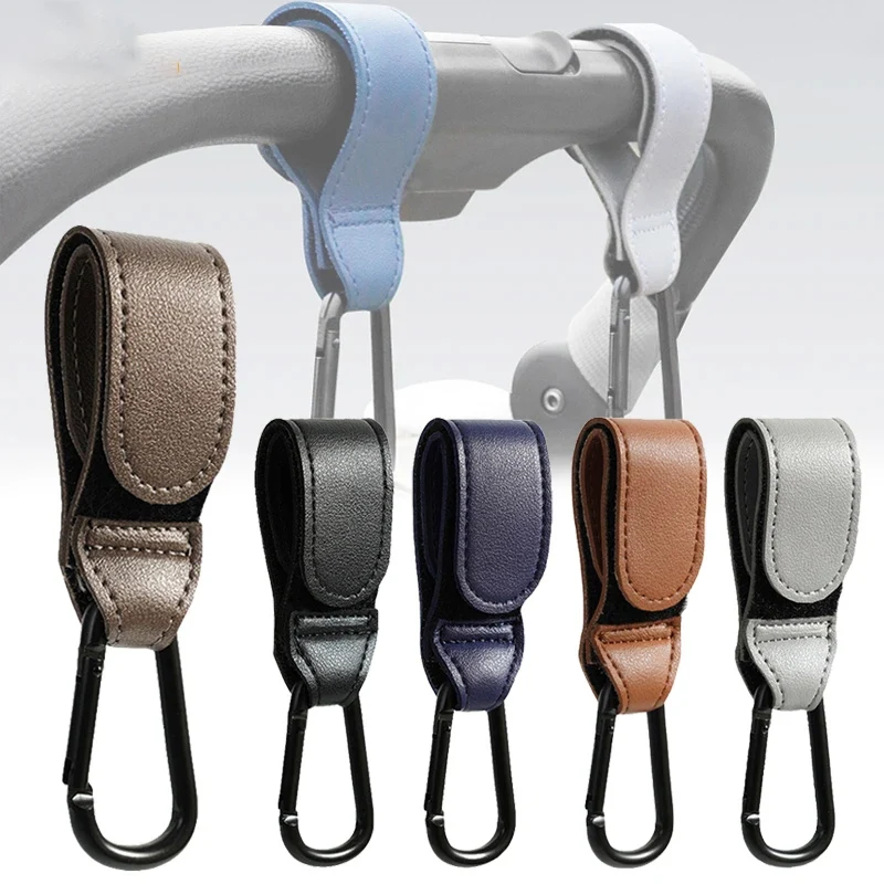 Travel Accessories Baby - Gancio per Passeggino in Pelle PU