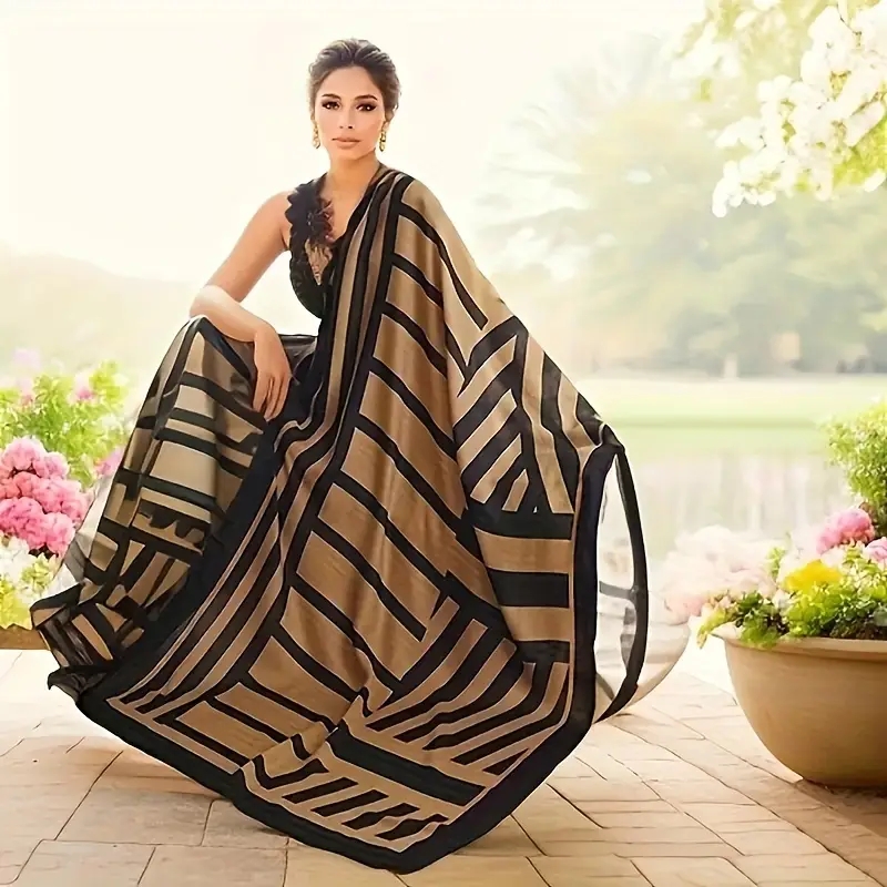 Travel Accessories Aesthetic - Moda cotone lino leggero avvolgente donna