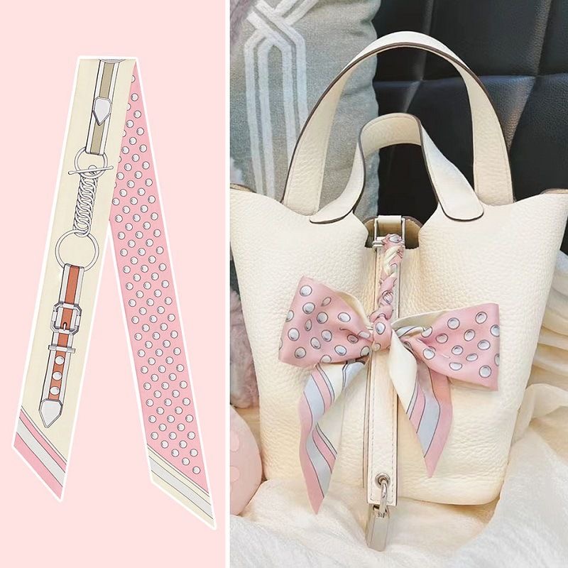 Travel Accessories Aesthetic - Sciarpa da donna estiva rosa a