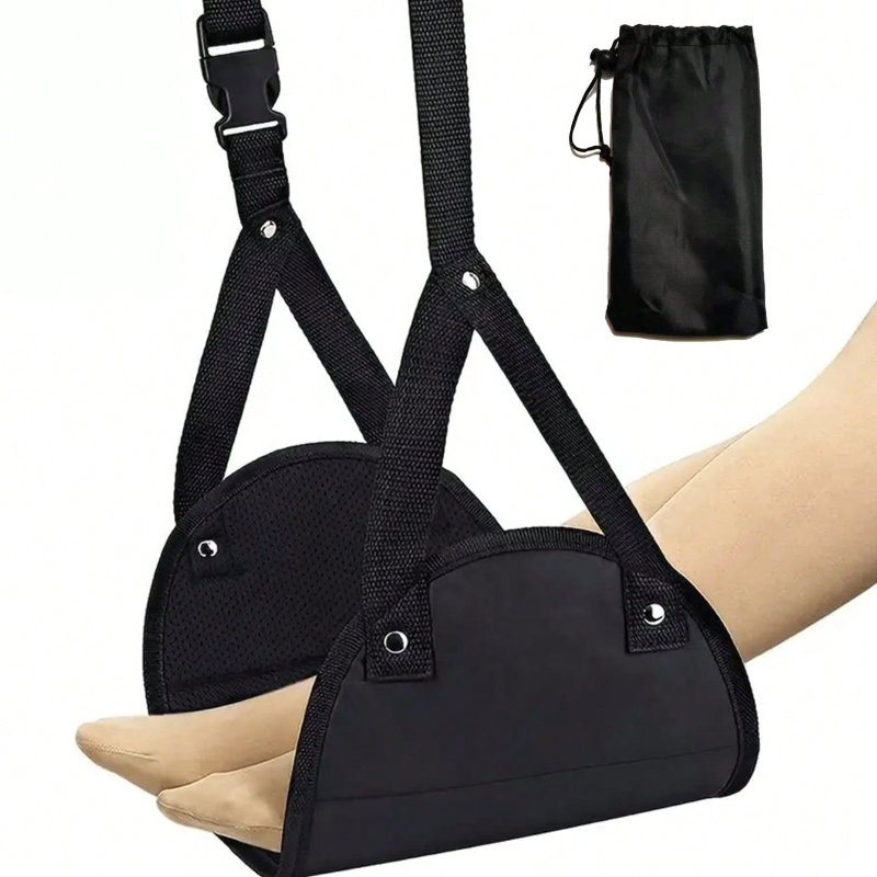Travel Accessories Long Flight - Amaca poggiapiedi portatile regolabile per viaggi