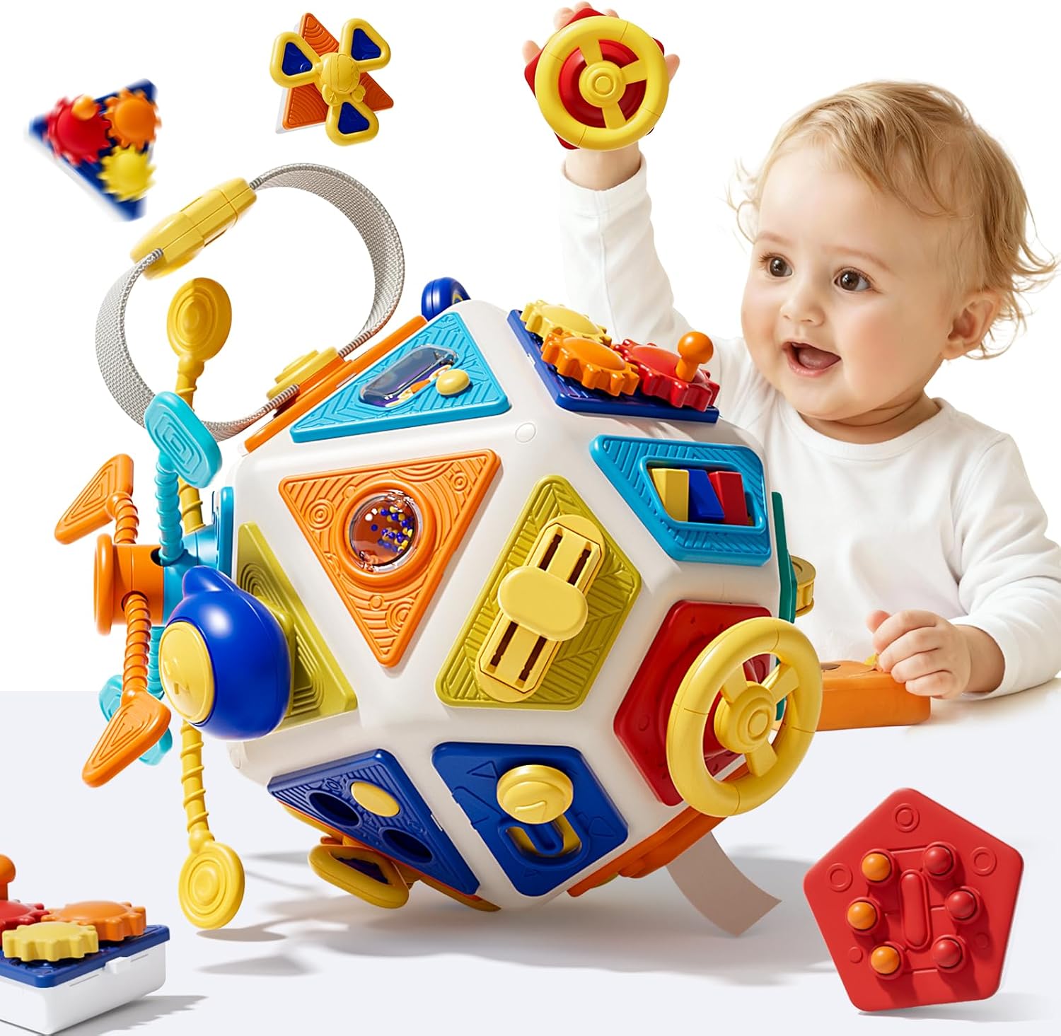 Travel Accessories Baby - Cubo di Attività per Bambini, Giocattoli