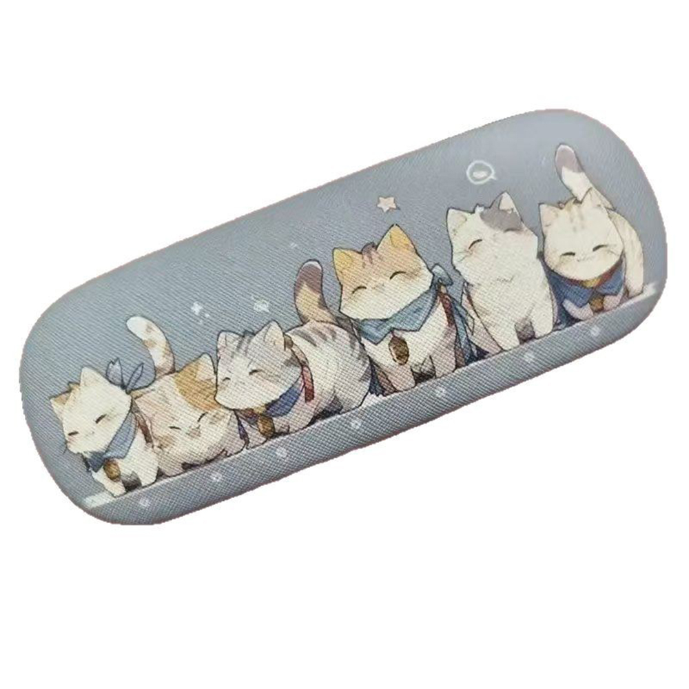 Travel Accessories Ideas - Portaocchiali rotondo, scatola portaocchiali, custodia per