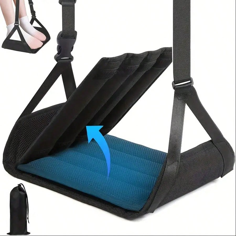 Travel Accessories Long Flight - Cuscino di supporto per piedi rimovibile