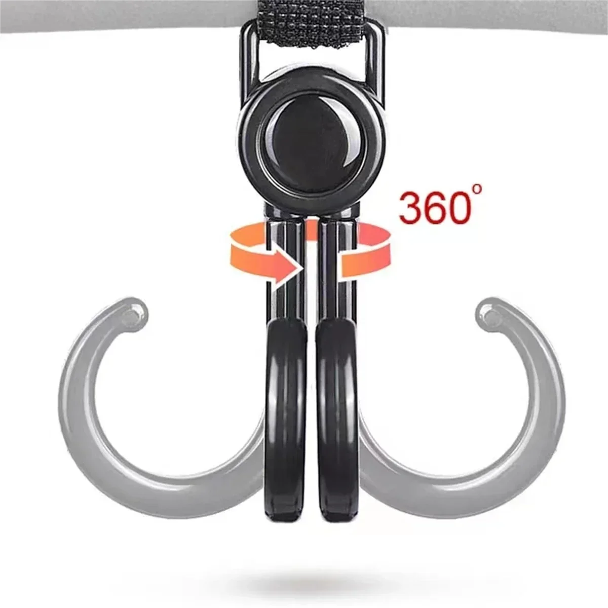 Doppi ganci girevoli Passeggin - Travel Accessories Baby recensione e prezzo