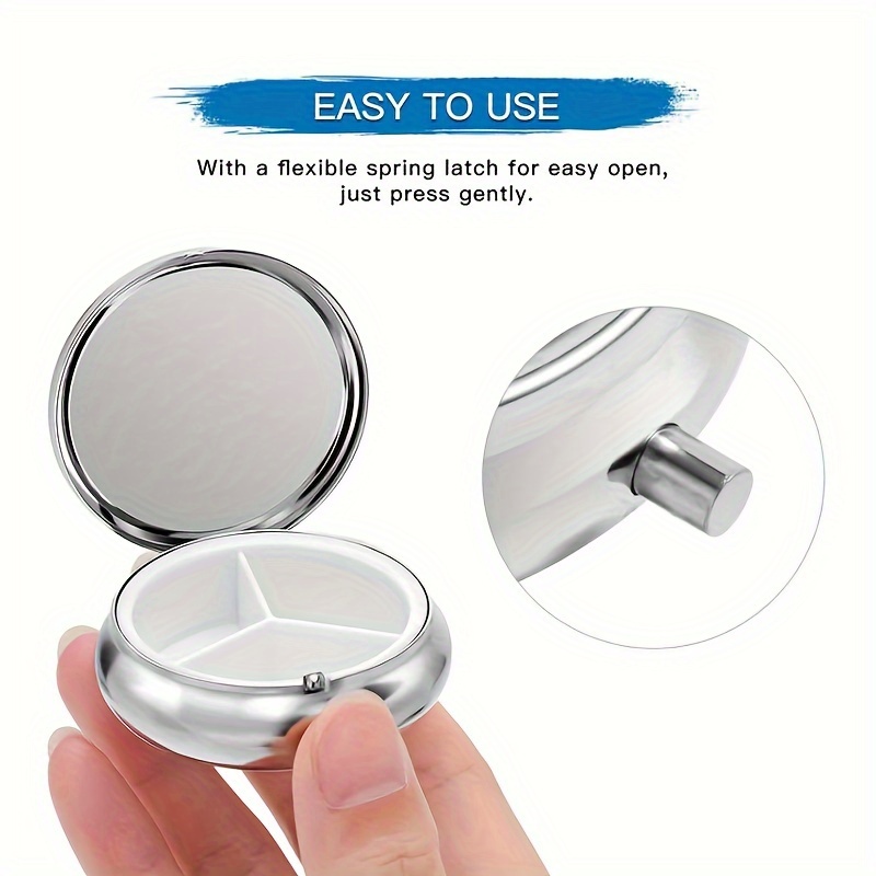 1 pezzo di portapillole rotond - Travel Accessories As Gifts recensione e prezzo