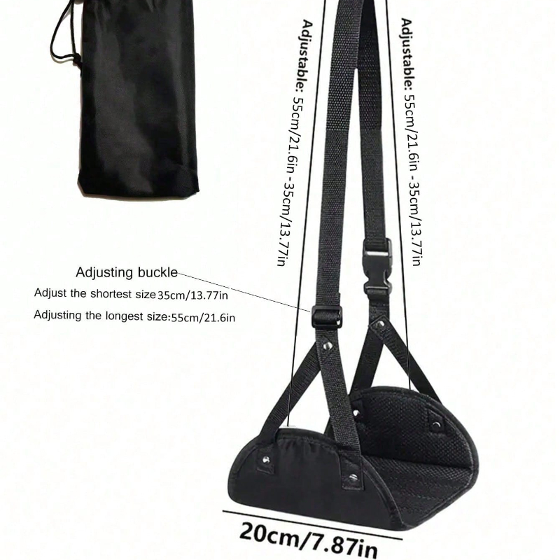 Amaca poggiapiedi portatile re - Travel Accessories Long Flight recensione e prezzo