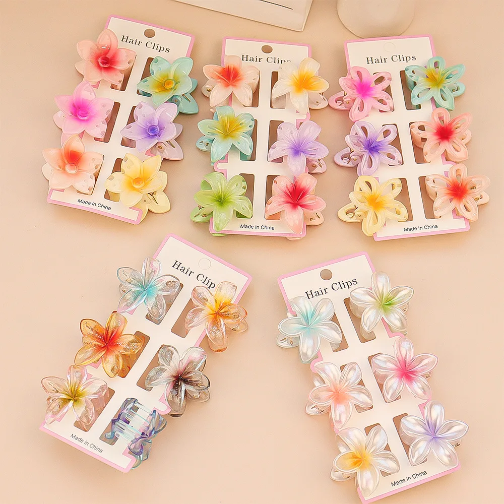 6 pezzi moda fiore trasparente - Travel Accessories Aesthetic recensione e prezzo